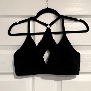 Lululemon black sports bra size 10
